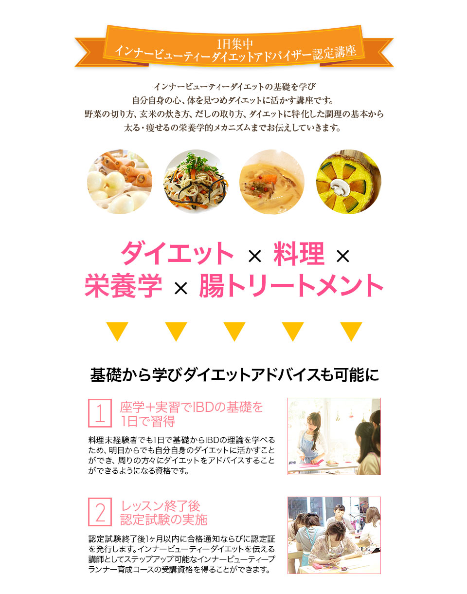 インナービューティダイエットアドバイザー | 日本インナー 
